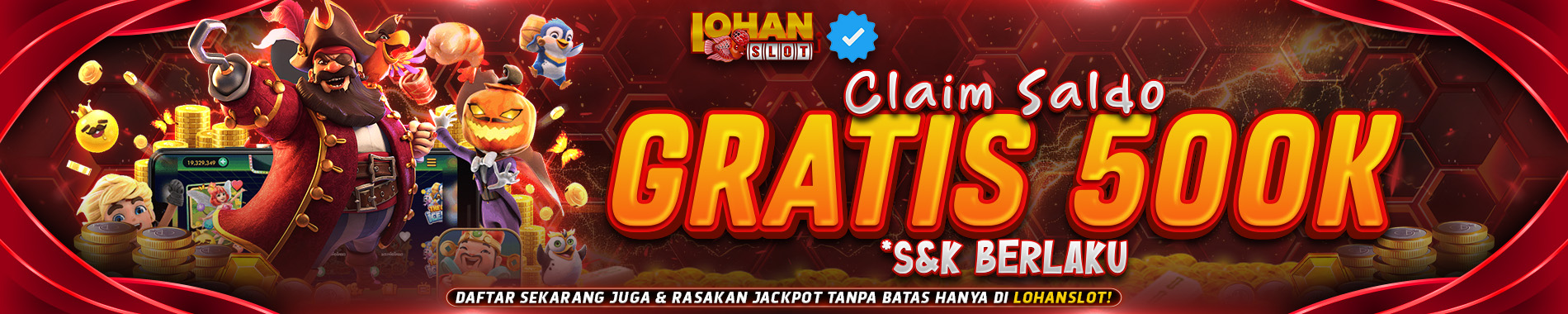 Lohanslot - Gratis Saldo Setiap Hari